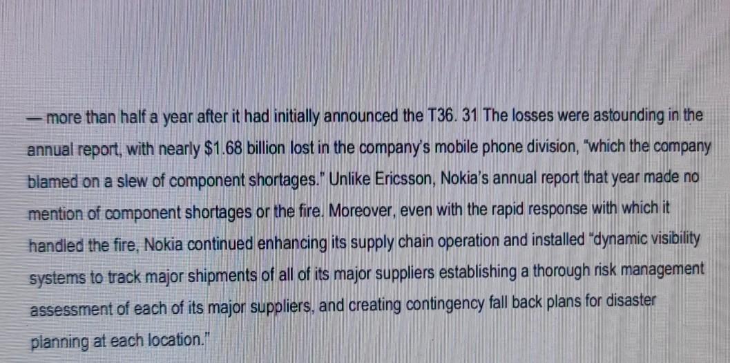 (30 Mark: Read the following case study and