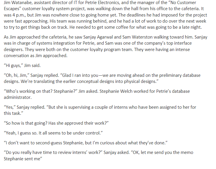 Jim Watanabe, assistant director of IT for Petrie