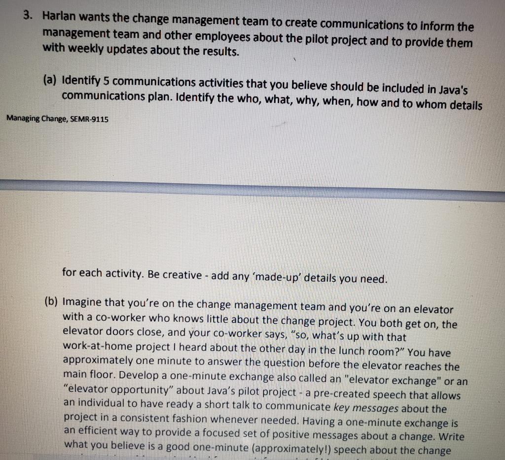 Java Mountain Coffee Case Study and Assignment