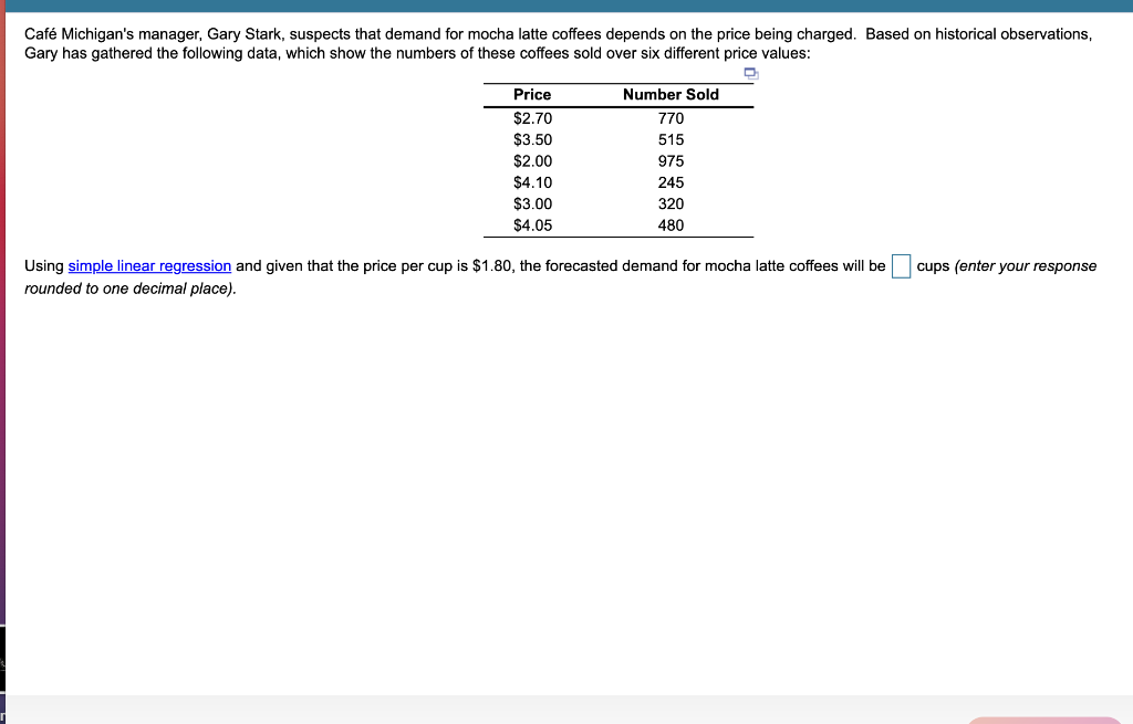 Caf Michigan's manager, Gary Stark, suspects that