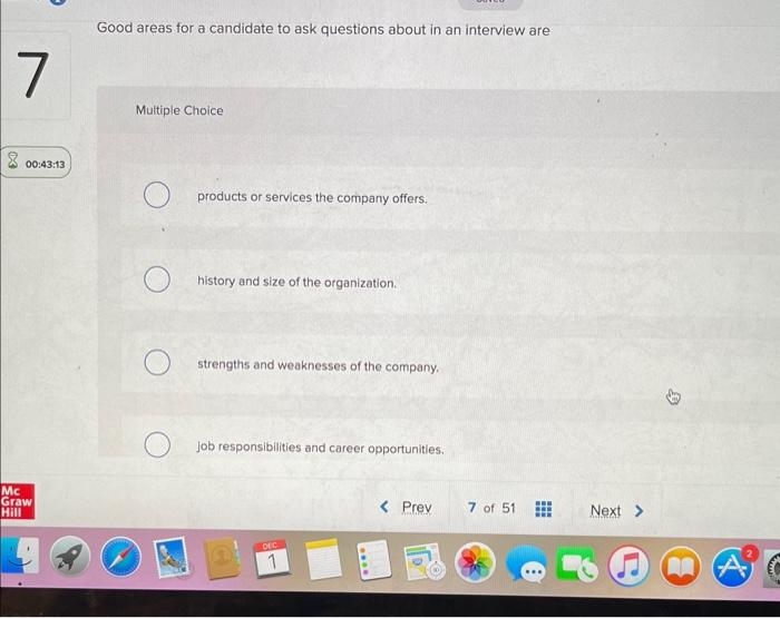solve Good areas for a candidate to ask questions