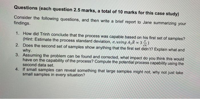 In this case study which method is suitable for