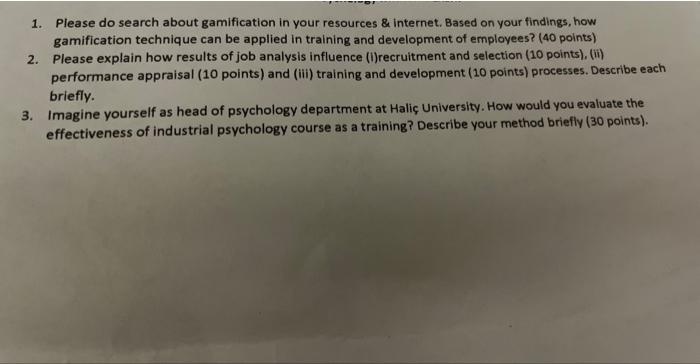 industrial psychology 1. Please do search about