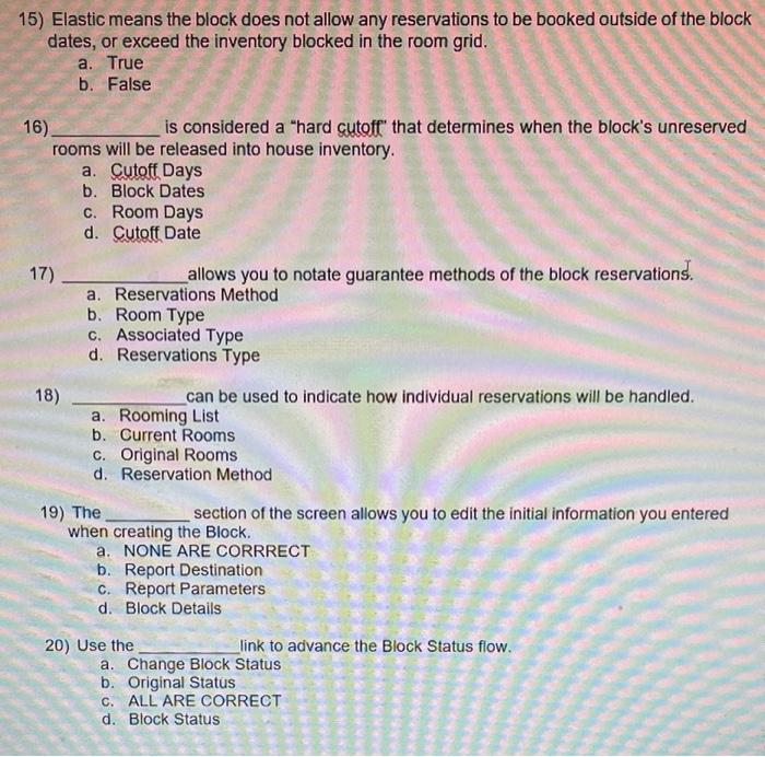 Instructions: Based on the questions below,