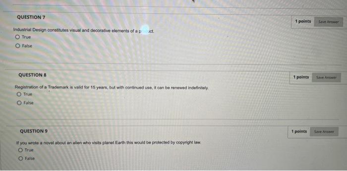 Industrial Design constitutes visual and