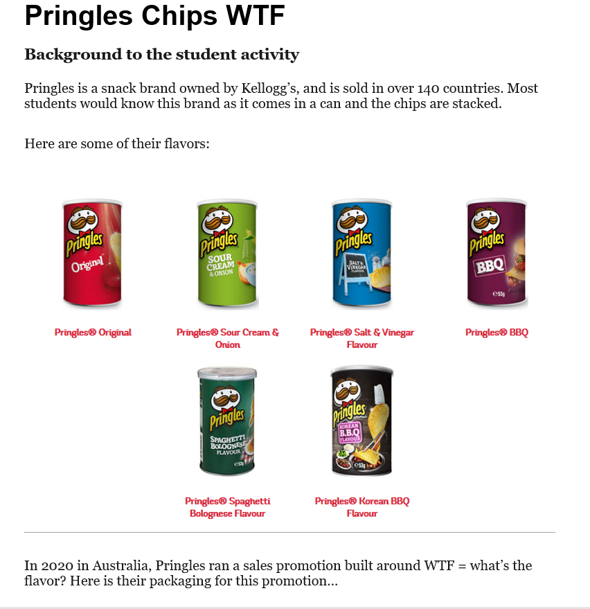 As can be seen, the packaging is black-and-white,