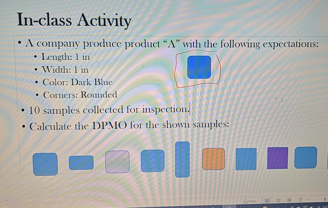 a company produce product "A"with the following