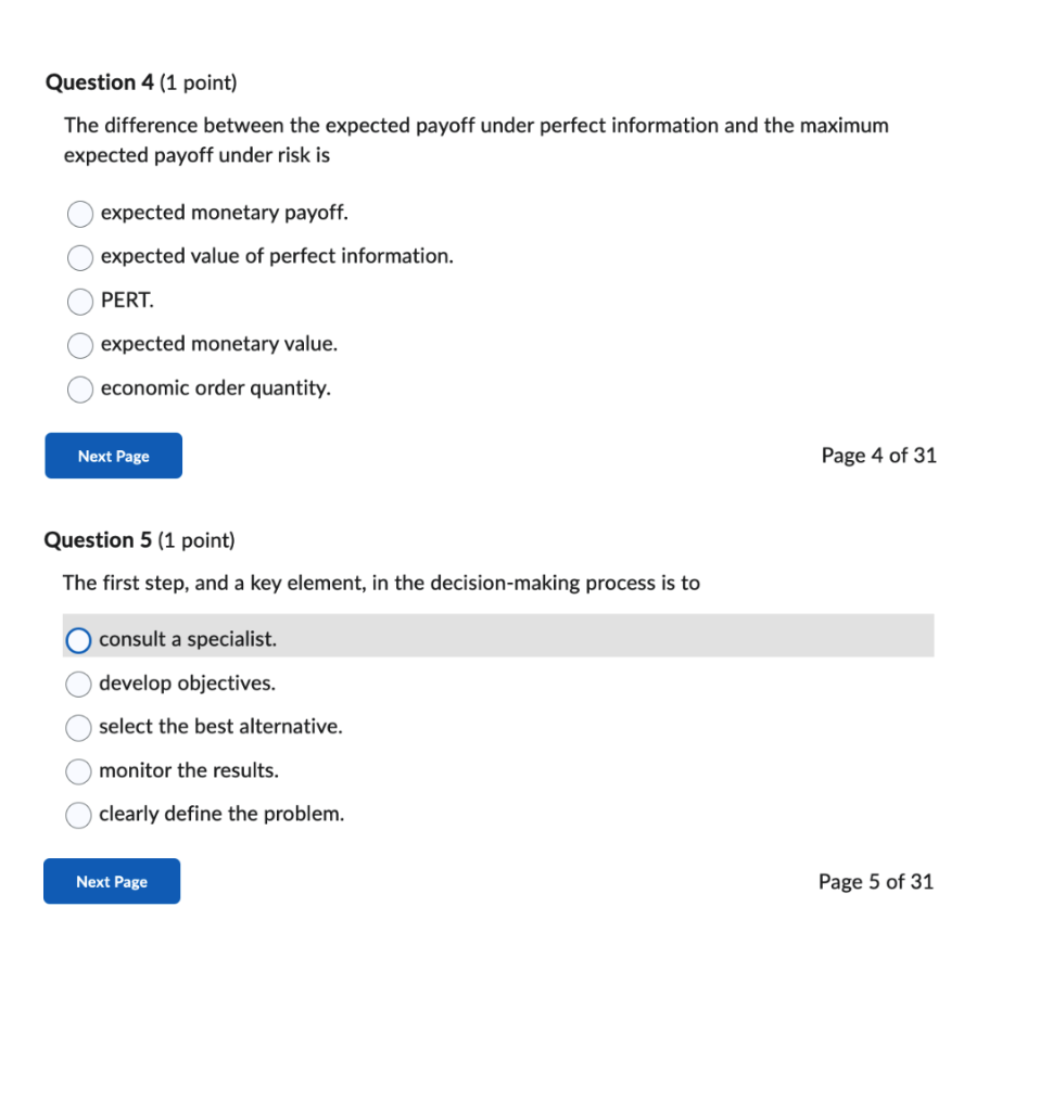 subject: operations management Book: Managerial