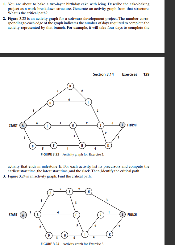 1. You are about to bake a two-layer birthday