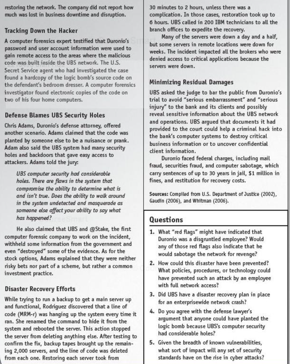 READ AND ANWSER THIS QUESTION BELOW. 'How could