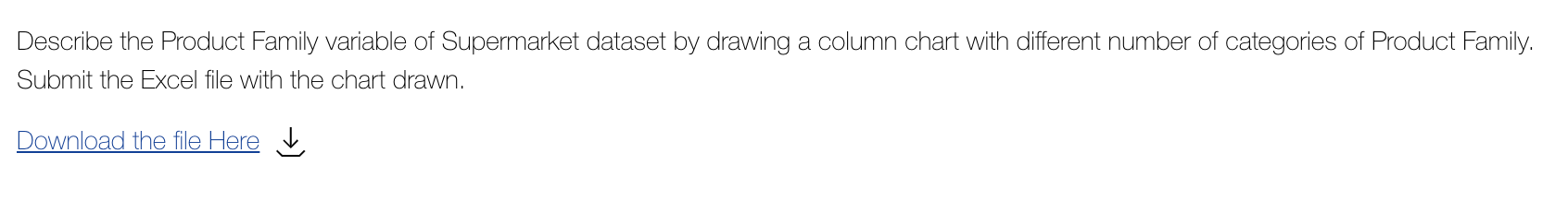 Describe the Product Family variable of