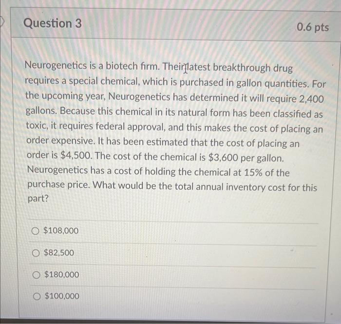 Neurogenetics is a biotech firm. Theirglatest