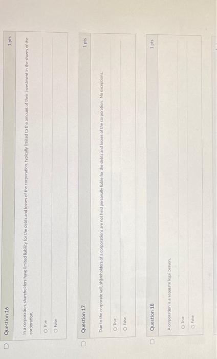 In a corporation sharcholders have Enited lisbity