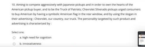 10. Aiming to compete aggressively with japanese