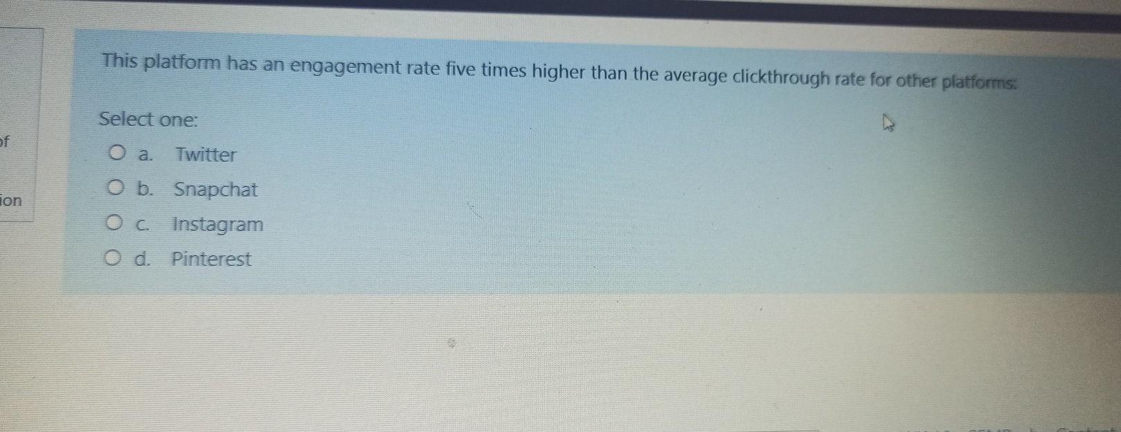 This platform has an engagement rate five times