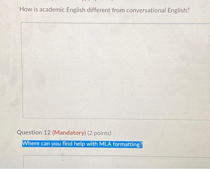 How is academic English different from