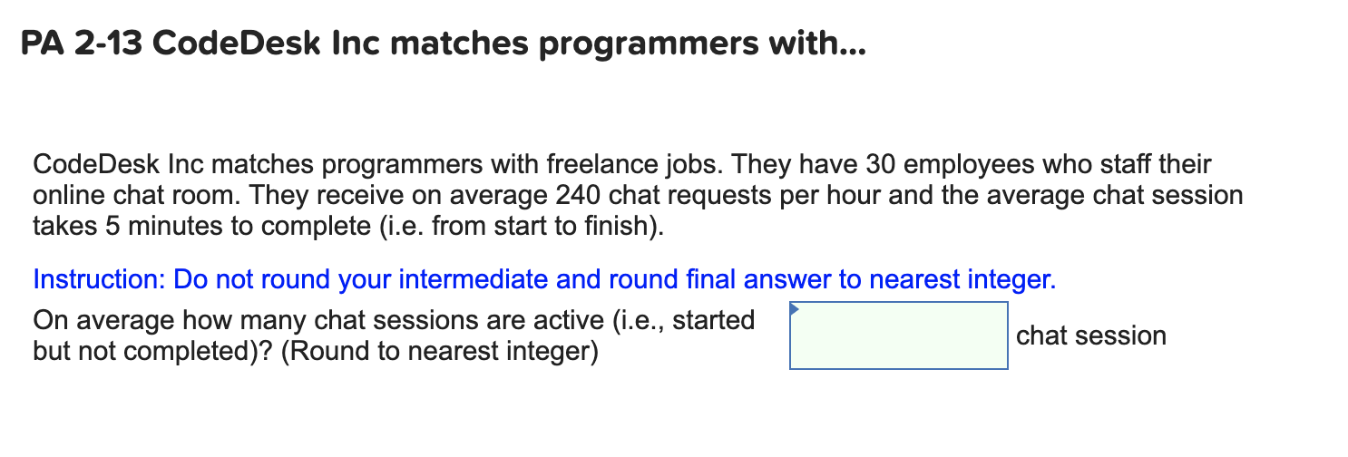 PA 2-13 CodeDesk Inc matches programmers with...