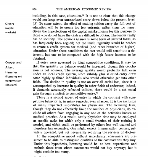 1) Read Arrow (Arrow, K. J. 2001 [1963].