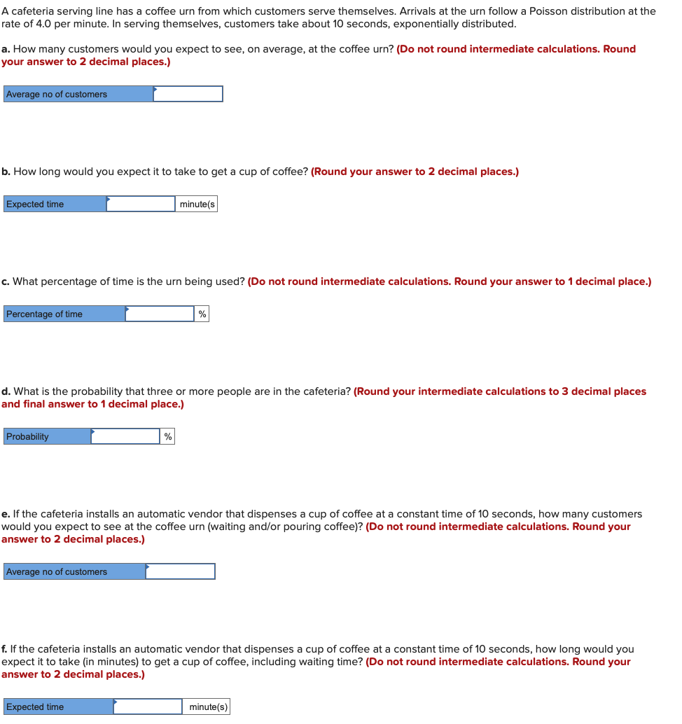 A cafeteria serving line has a coffee urn from