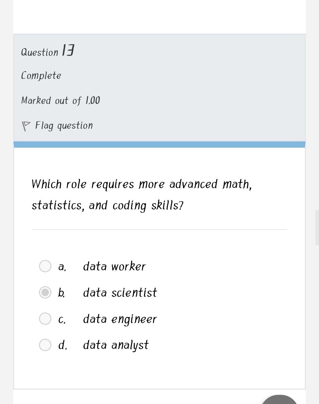 Data that fits neatly into tables with fields and