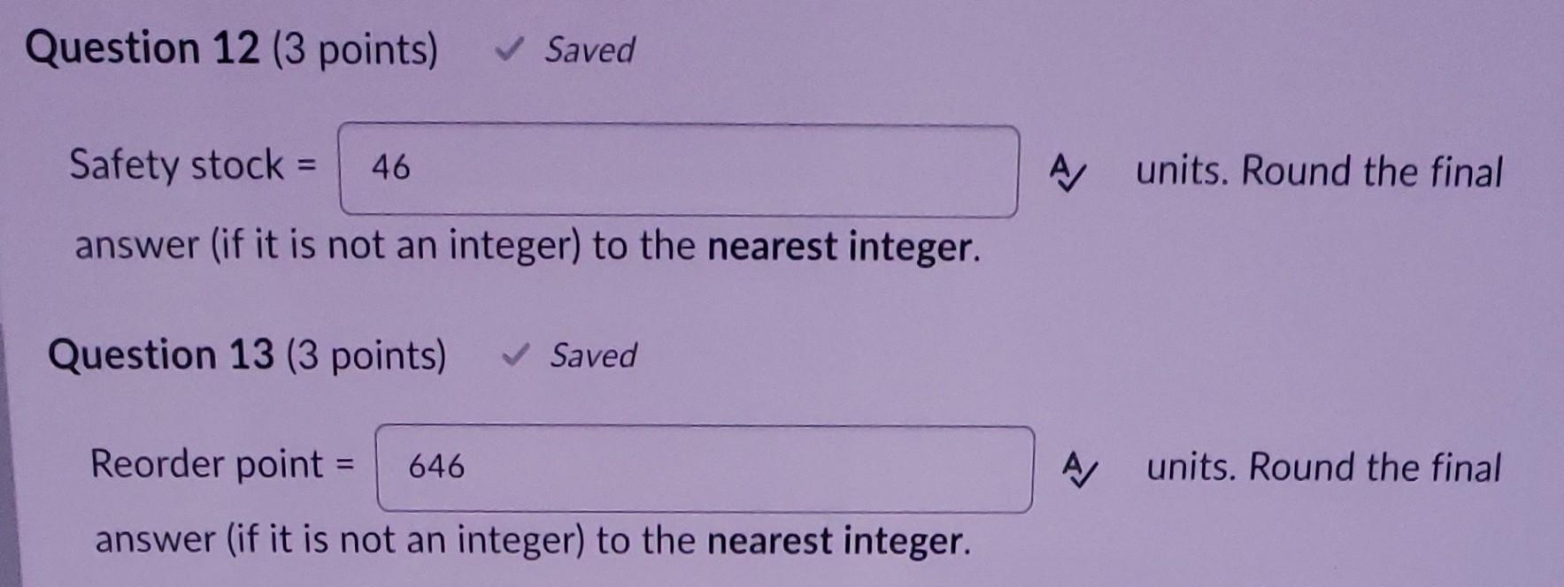 The daily demand for a component at a hardware