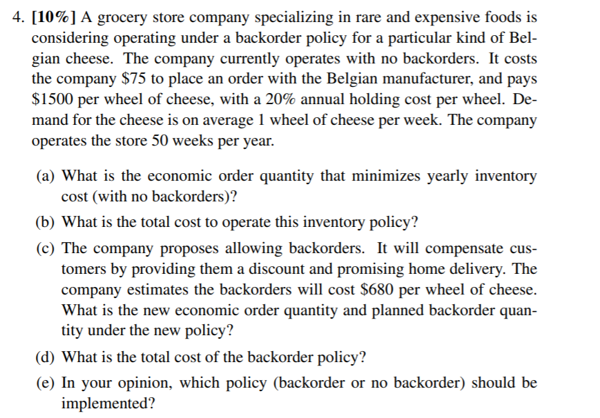 HelpPlease be more specific. Thank you! 4. [10%]