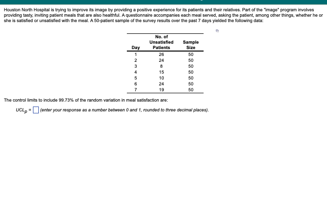 B) Lower Control Limit C) In control? Or out of