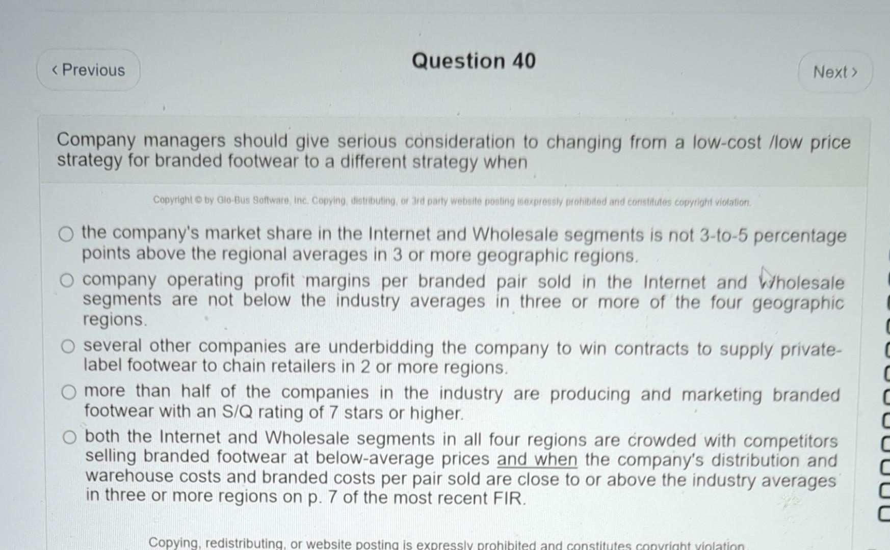 Company managers should give serious