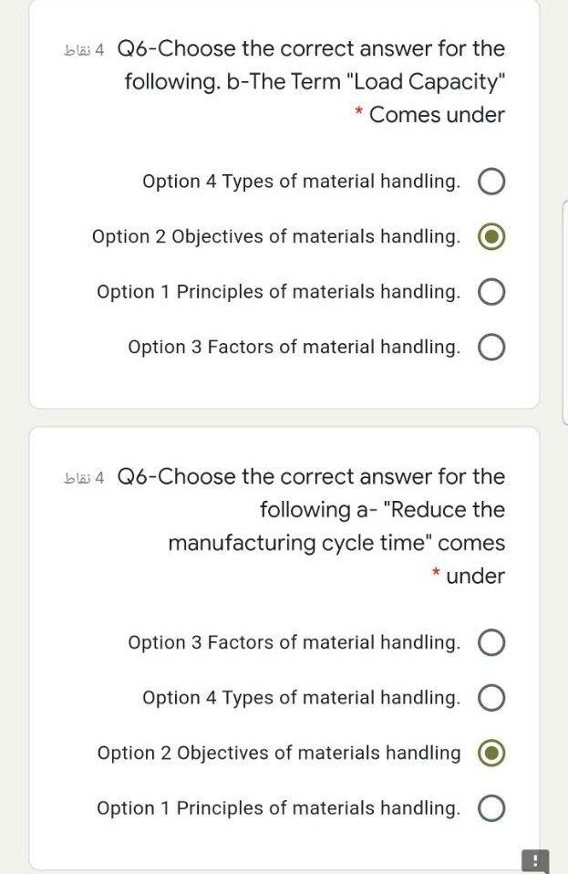 bla 4 Q6-Choose the correct answer for the