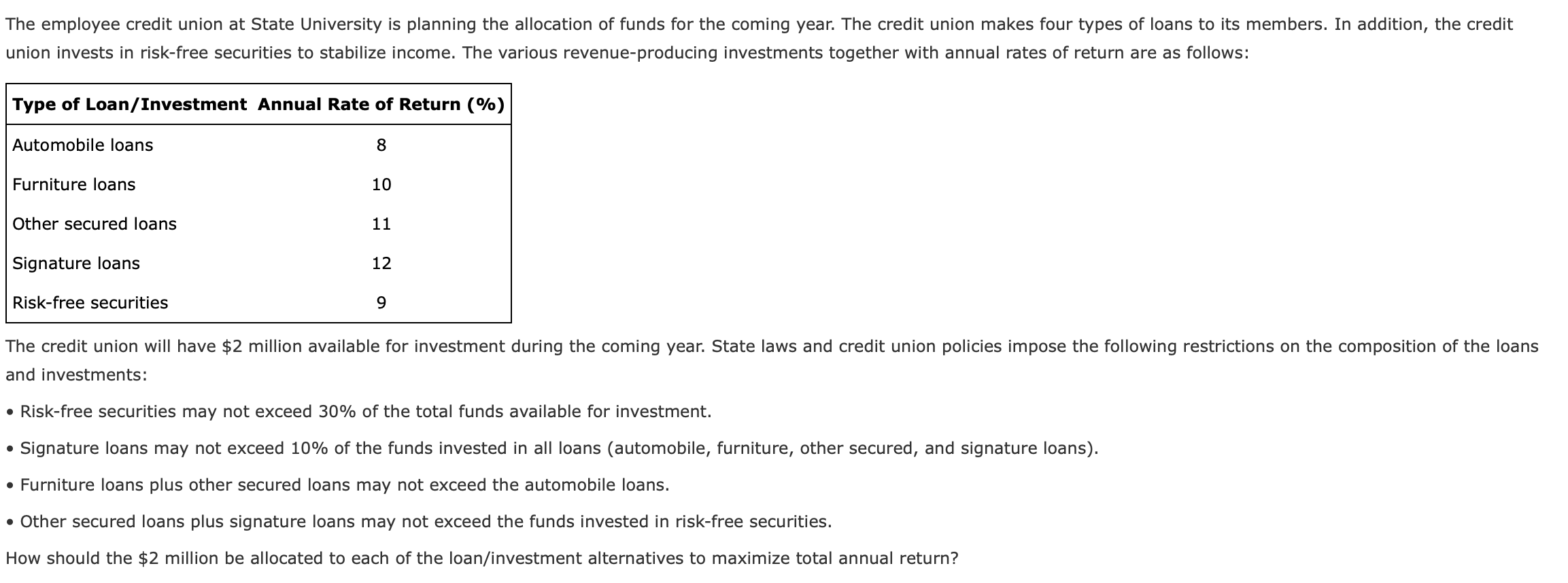 The employee credit union at State University is