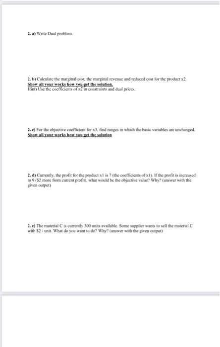 please do this whole question correct