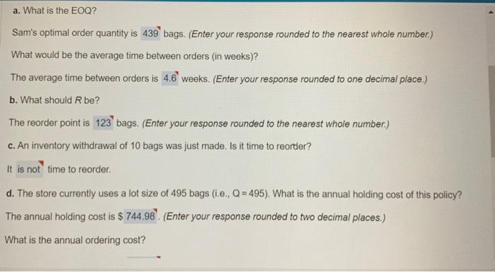 Sam's Cat Hotel operates 52 weeks per year, 5