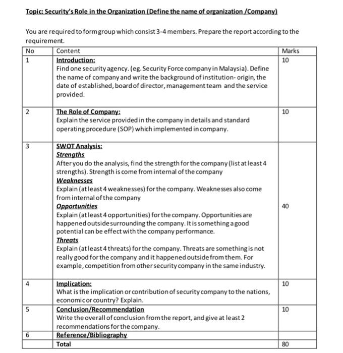 JUST ANSWER QUESTION 4 AND 5 I choose g4s company