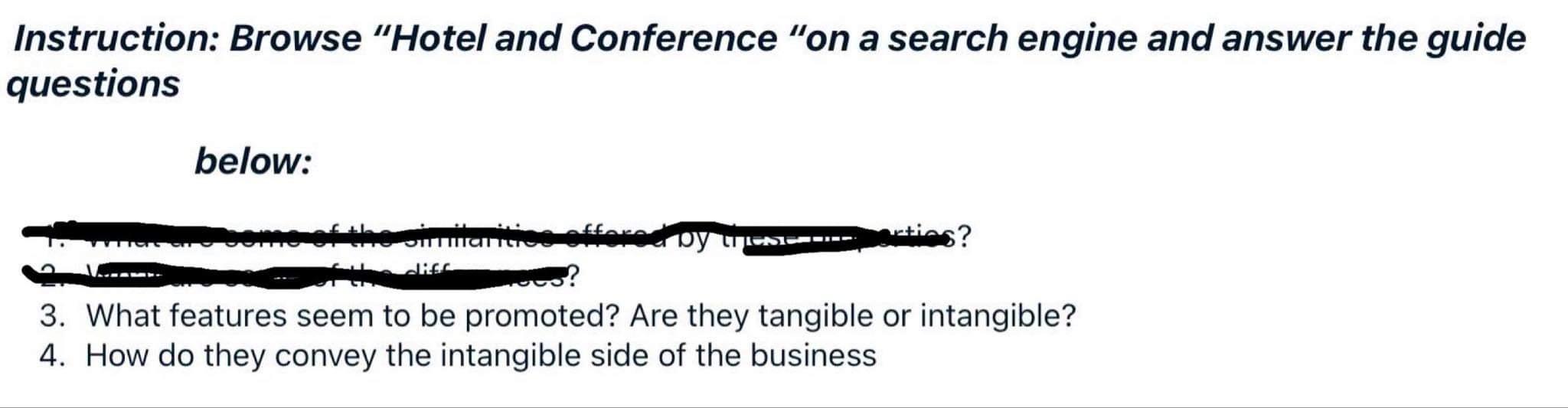PLEASE ANSWER NUMBERS 3 & 4 Instruction: Browse
