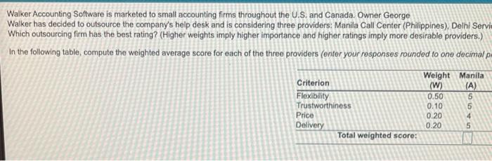 Walker Accounting Software is marketed to small