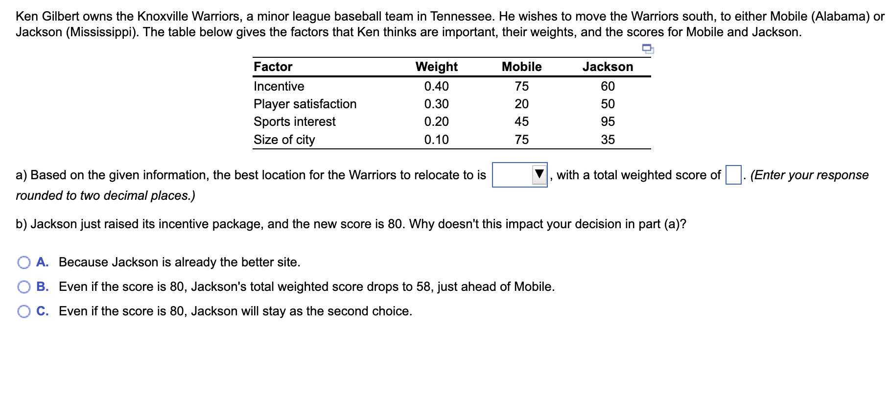 Ken Gilbert owns the Knoxville Warriors, a minor