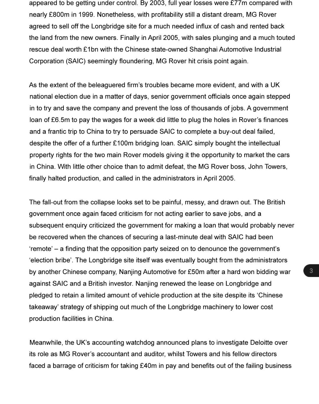 The 'English Patient' and the Chinese takeaway: