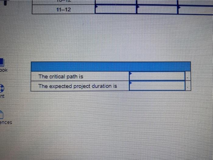 4 For each of the problems listed, determine the