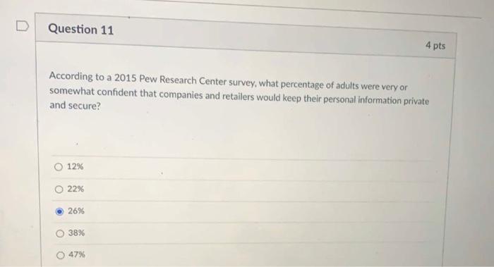D Question 7 4 pts What do you call the active