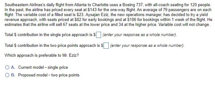 how do i get these answers? Southeastern