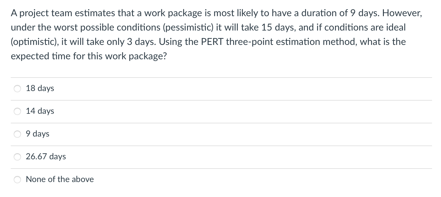 Given the information below: a. This project will