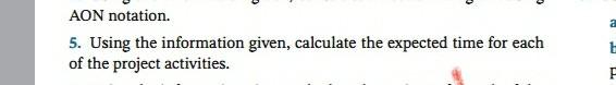 please solve 4,5,7 Use the following project