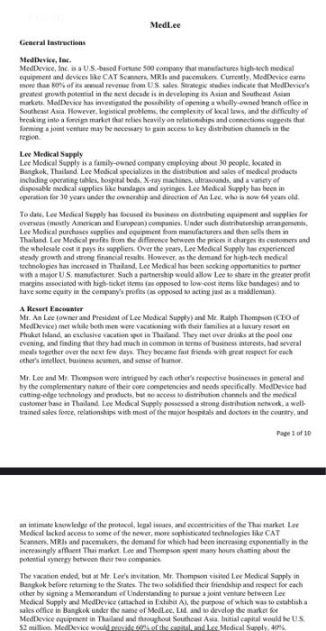 My role us Med device.what us the reservation