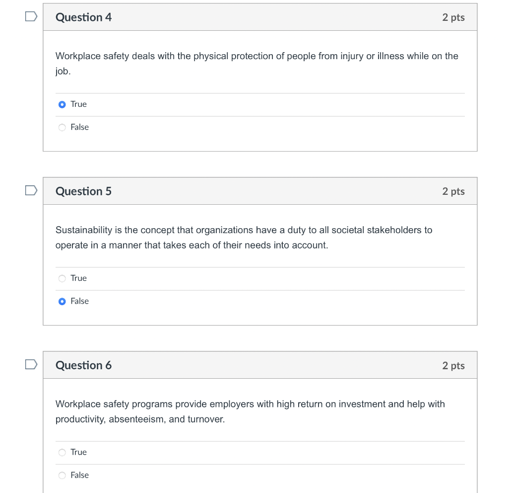 Workplace safety deals with the physical