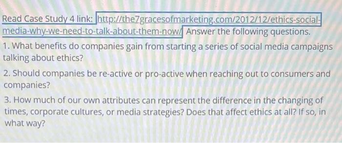 Read Case Study 4 link: