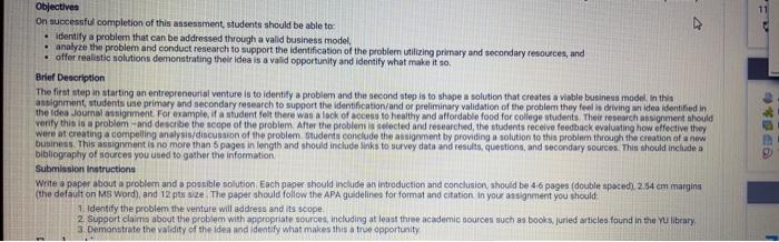 Idea Journal No. Ideas Description Products that