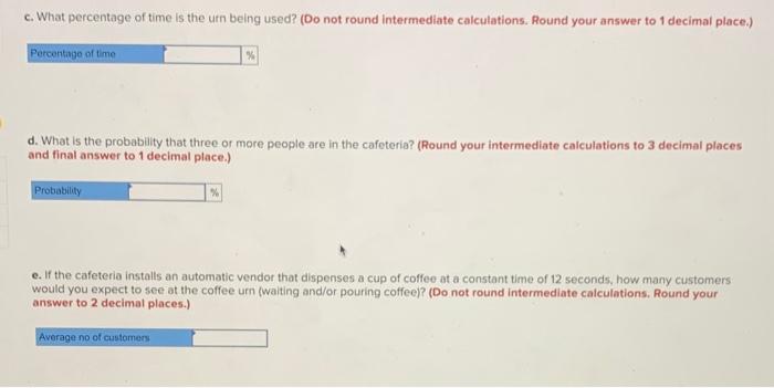 A cafeteria serving line has a coffee um from