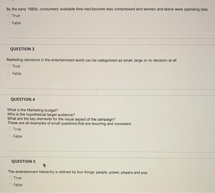 By the early 1980s, consumers' available time had