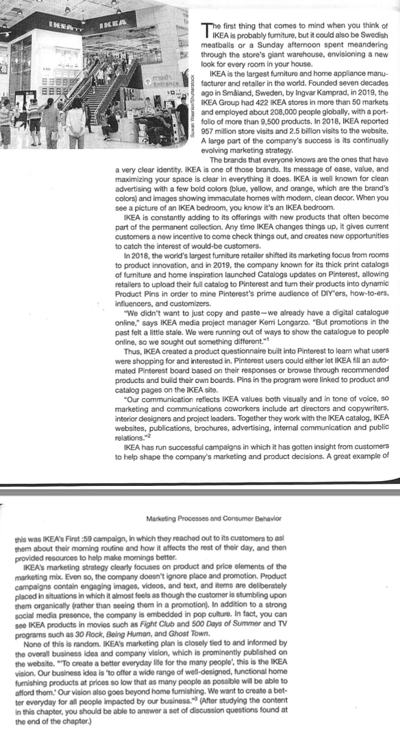 In terms of its value package, marketing mix, and