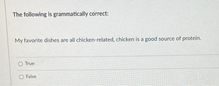 How should the following be revised to make it